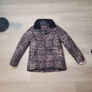 Vera Moda Puffer Jacket With Faux Fur